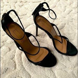 Aquazzura heels size 38/US8 like new!